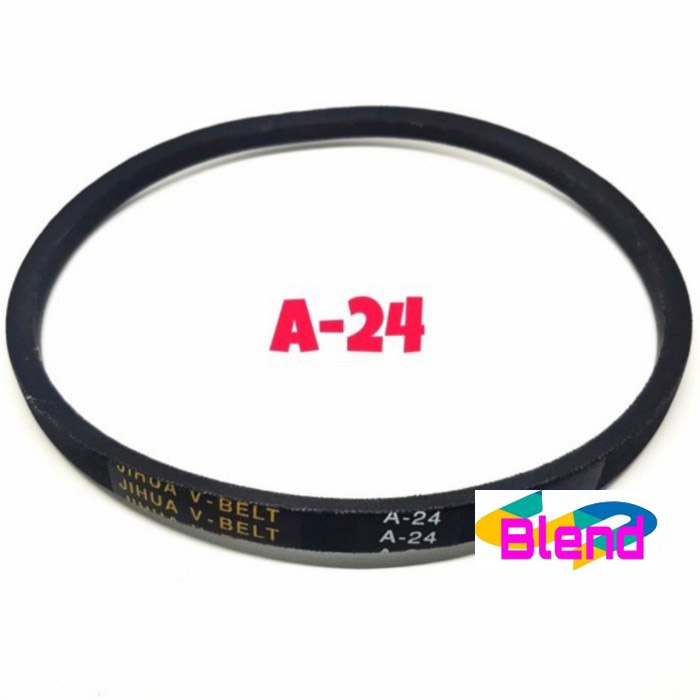 Vanbelt A24 Mesin Cuci Multi/Fanbelt-V Fan Van Belt/Karet Panbel A-24 - D0164