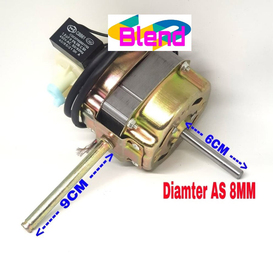 Dinamo Kipas Angin 3in1 Model Trisonic 18 Tornado Baling Baling Besi - C0114