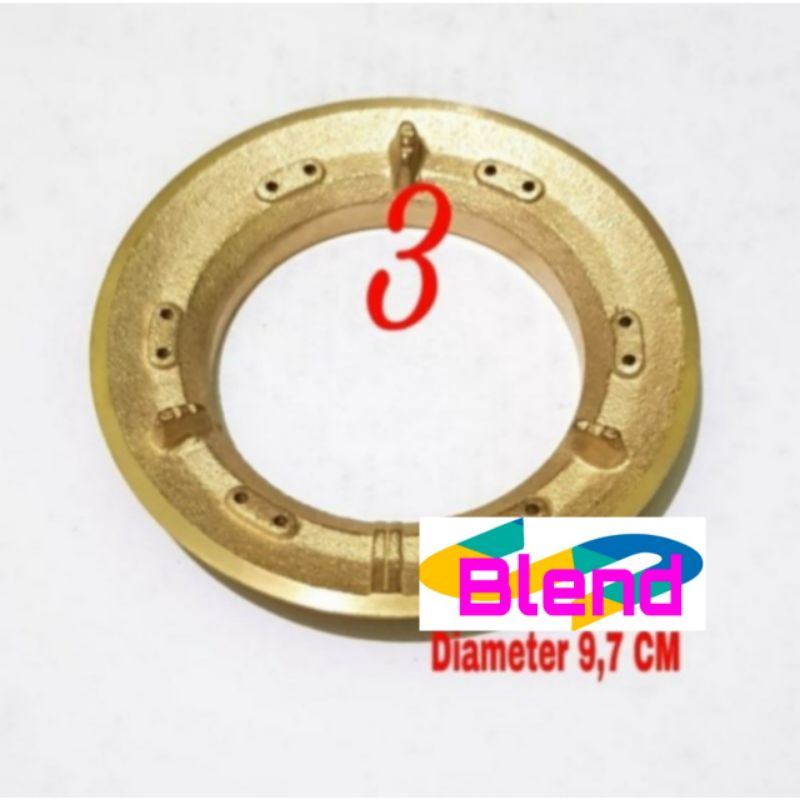 Burner Model Philips Kecil MULTI - Kompor Covina - Miyako - A0034