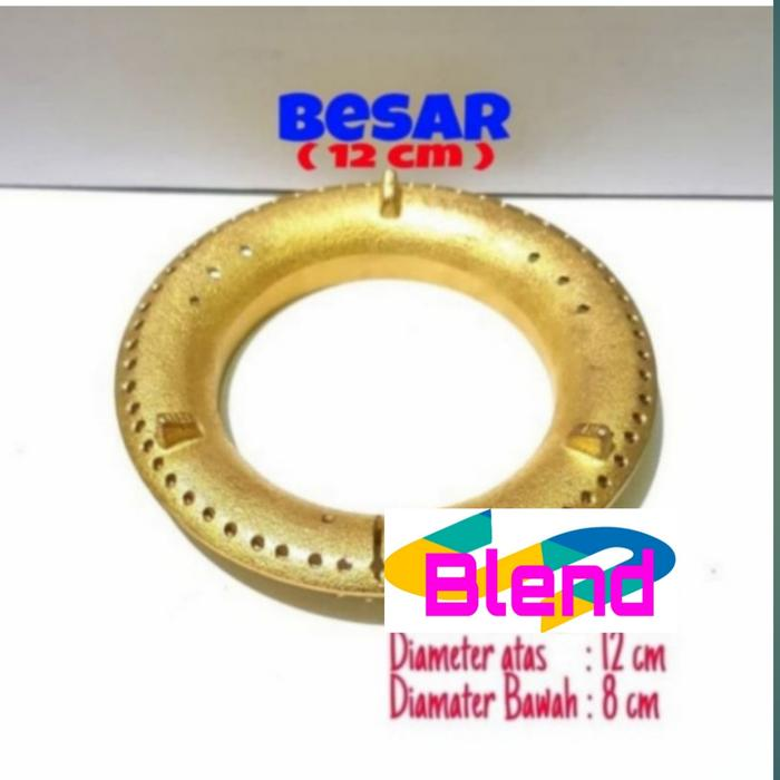 Burner Kompor Model HOCK BESAR Mg 120 TEBAL/Tungku Api Burner kuningan - A0044