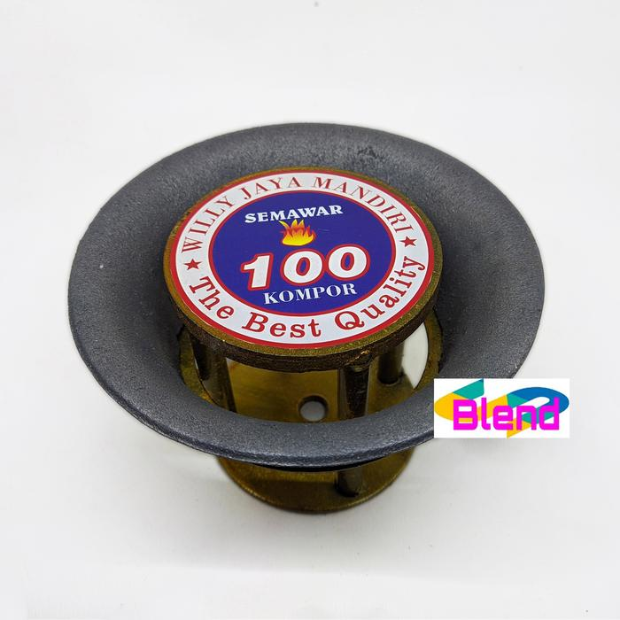 Kepala+Ring Kompor Mawar 100 / Body+Mangkok Semawar Joss High Pressure - A0299