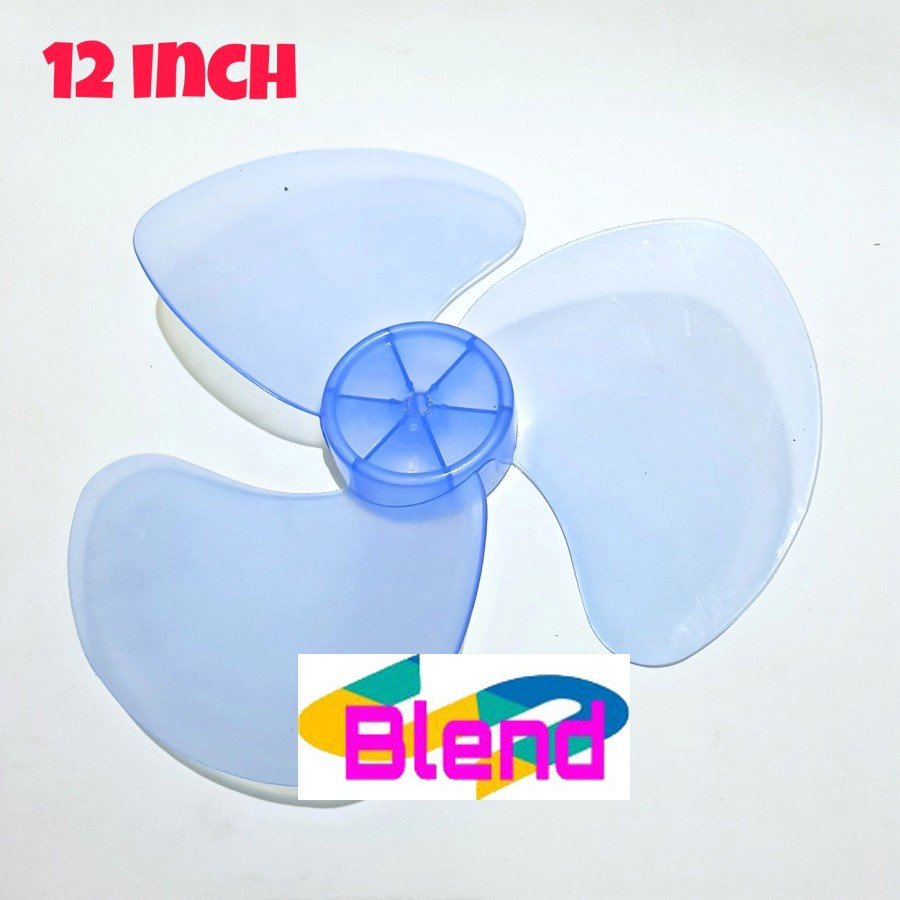 Baling Baling 12 inch MULTI Kipas Angin Miyako Cosmos Gmc Sanex Dll - C0059