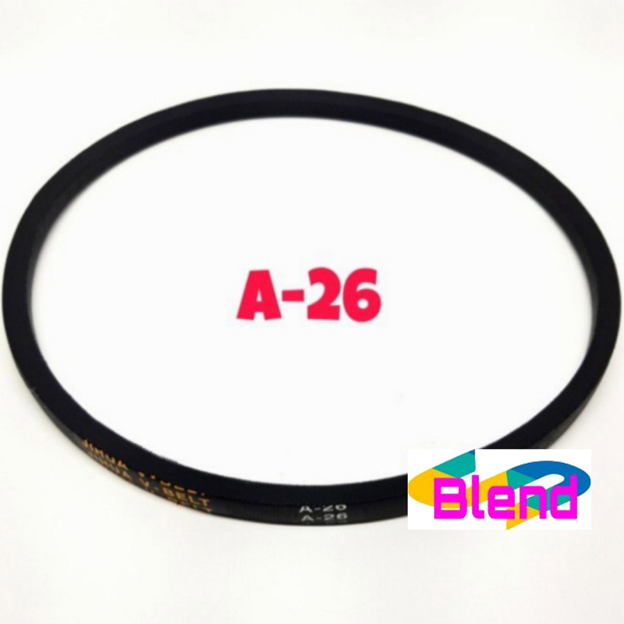 Vbelt A26 Mesin Cuci Multi/Fanbelt-Vanbelt-Fan Belt/Karet Panbel A-26 - D0166