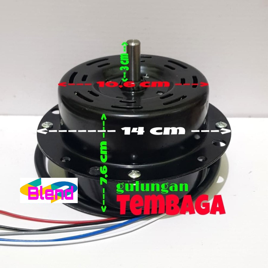 Dinamo Motor Kipas Model Regency Tembaga 16 - 18 - 20 Tornado - C0013