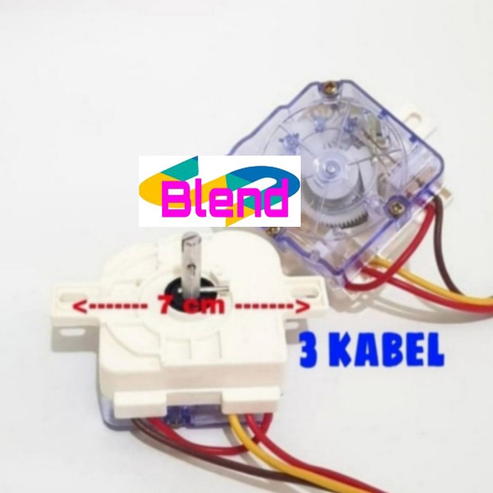 Timer Mesin Cuci 3 Kabel MULTI Wash/Pencuci KOTAK Kuping - D0019