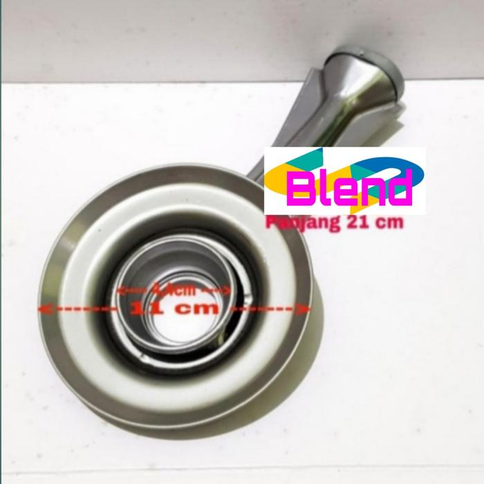 Cerobong Bgx Panjang Stainless Kompor Gas Model Rinnai tornado 712/602 - A0062