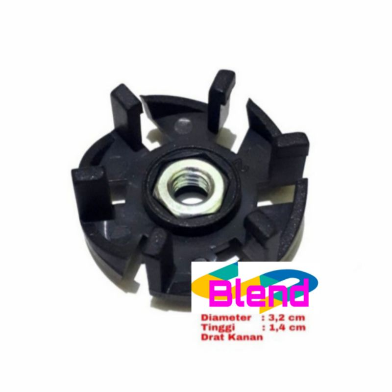 PREMIUM Kopel Blender Maspion M6 As/Drat Besar - Upper Pisau Mounting - B0126