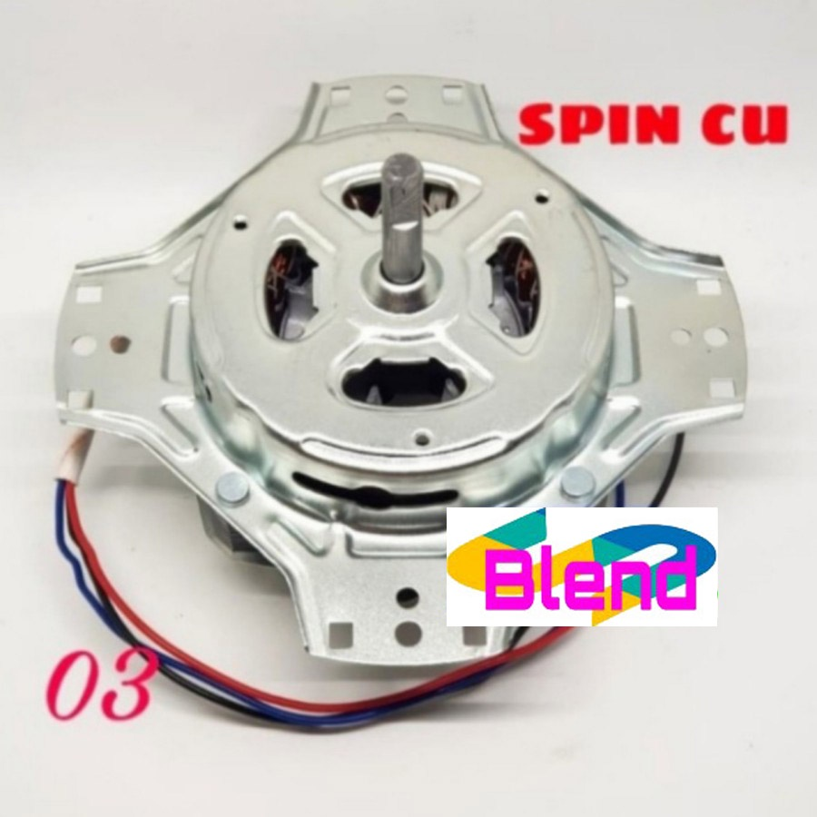 Dinamo No.03 Spin TEMBAGA Model SANKEN Kaki 4 Mesin Cuci Pengering - D0055