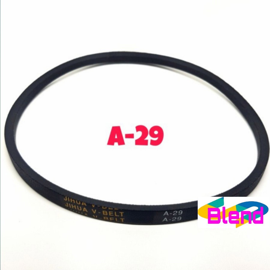 Vbelt A29 Mesin Cuci Model Denpo/Fanbelt-V Fan VanBelt/Karet A-29 - D0169