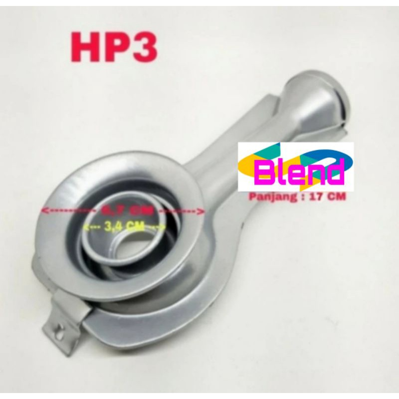 Cerobong HP3 Galvalum/Dudukan Burner Kompor Gas Model TDC/Todachi - A0069