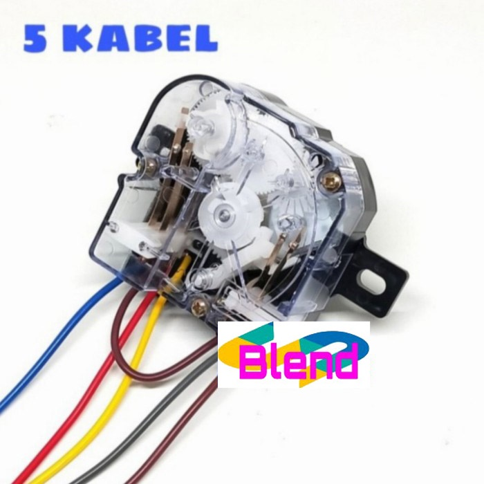 Timer Mesin Cuci 5 Kabel MULTI Wash/Switch Pencuci KOTAK Kuping - D0021