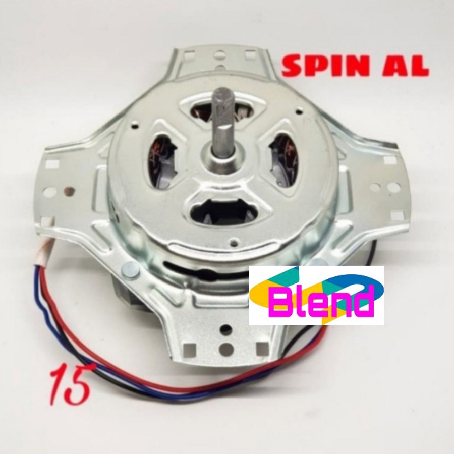 Dinamo No.15 Spin AL Model SANKEN Kaki 4 Mesin Cuci/Motor Pengering - D0067