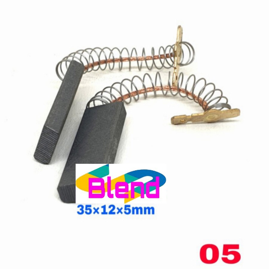 Arang Dinamo Mesin Cuci Type 05/Carbon Brush Motor Mesin Cuci Multi - D0181