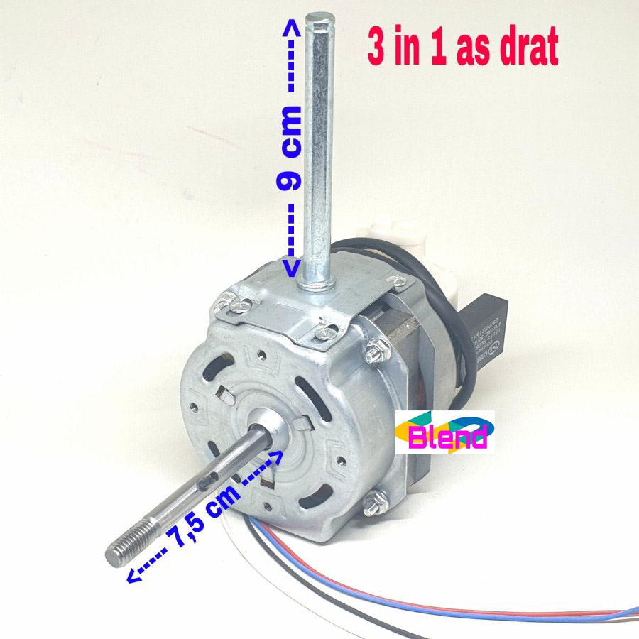 Dinamo 3 in 1 AS DRAT Model Okayama Tds Kipas Angin Baling Baling Besi - C0117