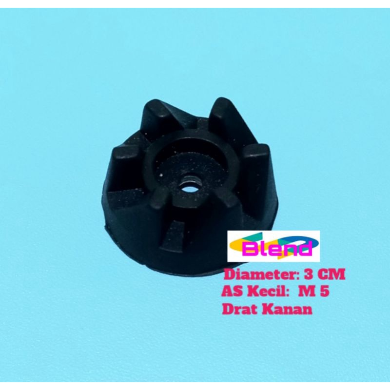 Kopel Gigi Karet Maspion Drat Kecil (M 5) - Gear Copel pisau blender - B0123