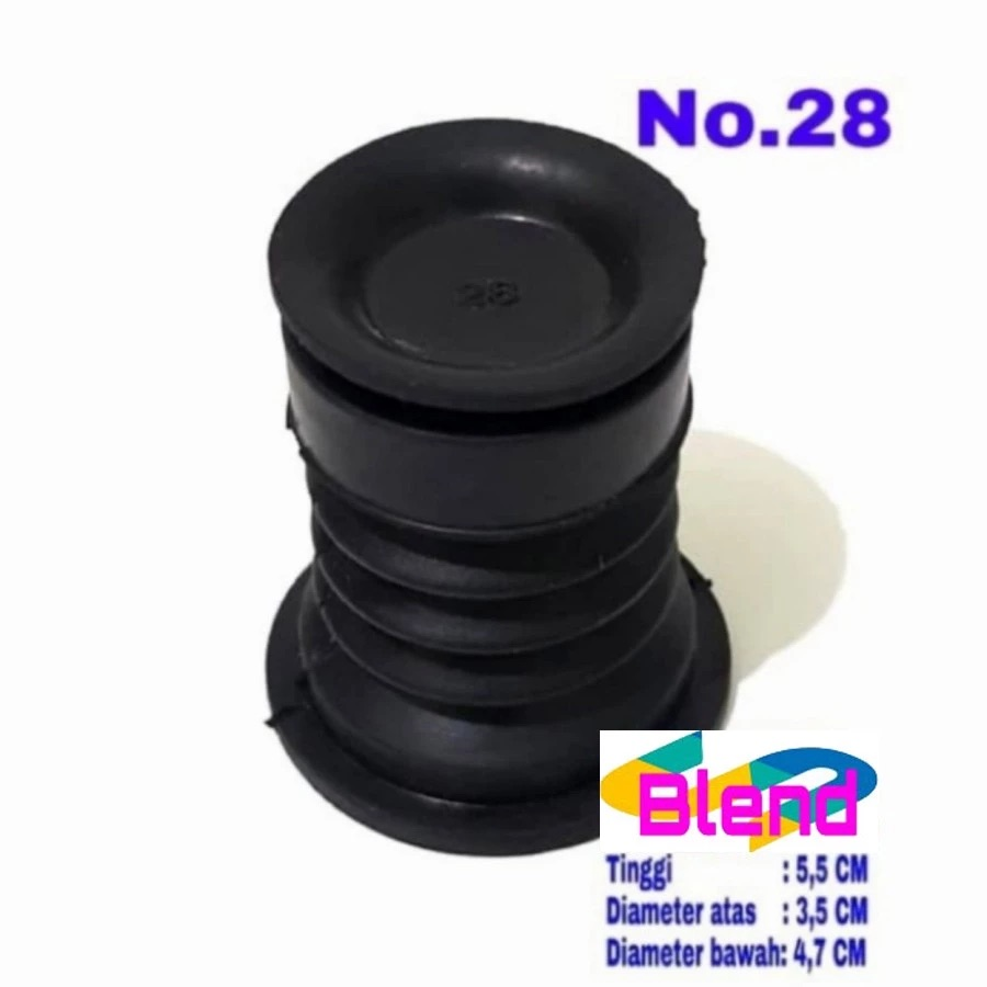 Seal Below MULTI No.28-Klep Drain/Sil Karet Pembuangan Air Mesin Cuci