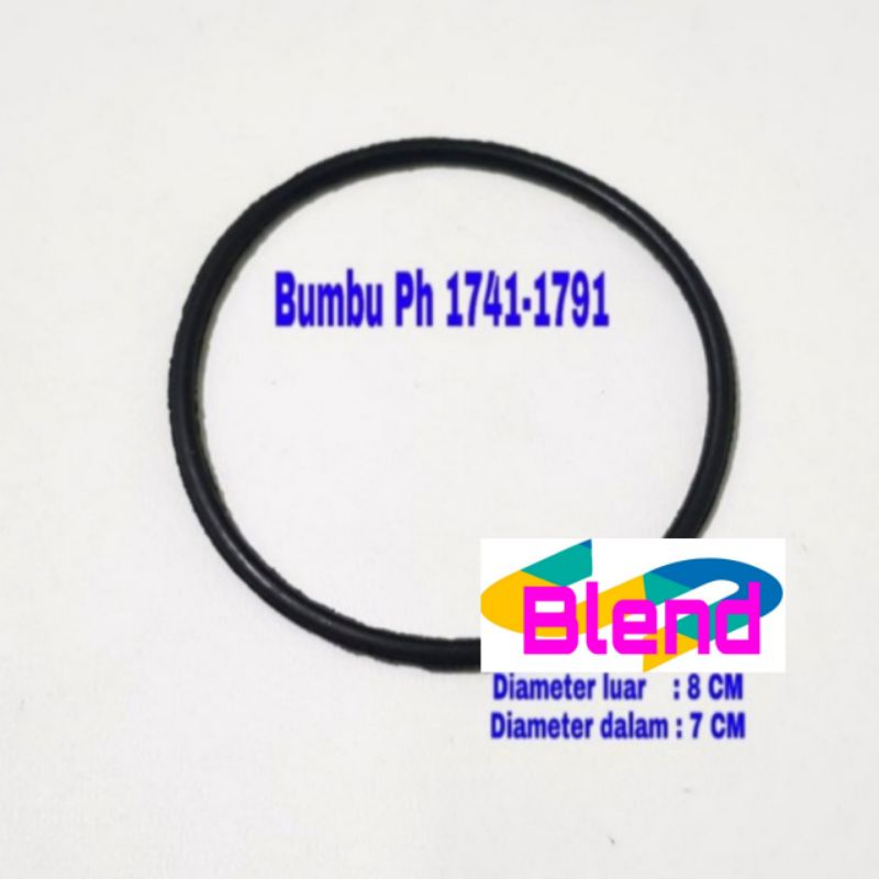 Seal Blender BUMBU Philips 1741-1791 Cucina/Sil Oring Karet Gelas Mill - B0096