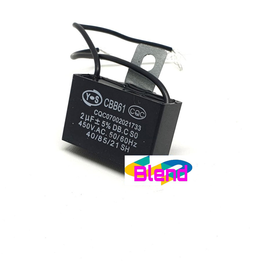 Kapasitor Kipas 2 uf mikro µf - C0045