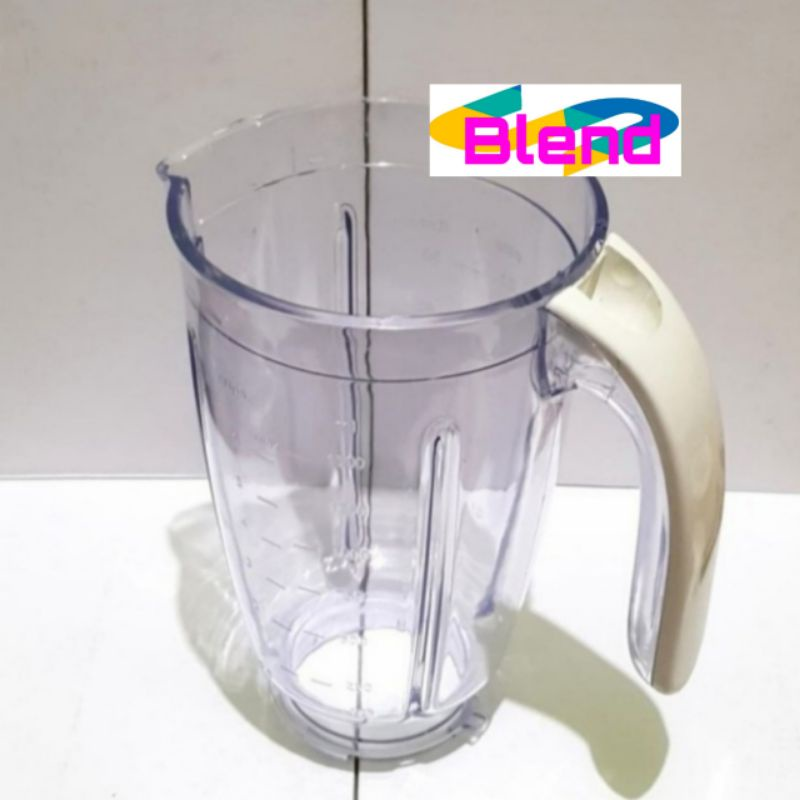 Gelas Jus 2061 MIKA Blender Model Philips Baru hr 2115-2071 Plastik - B0031