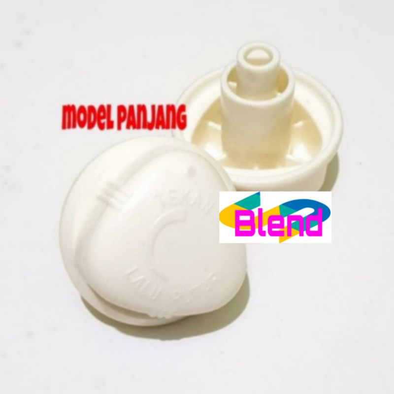 Knop Panjang Model Quantum Putih-Tombol Putaran Kompor Gas Elektrik - A0082