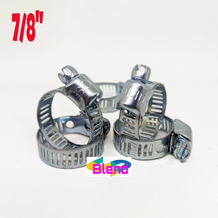TAIWAN Klem 7/8" Selang Gas - Air - Hose Clamp Cincin Selang Regulator - A0142