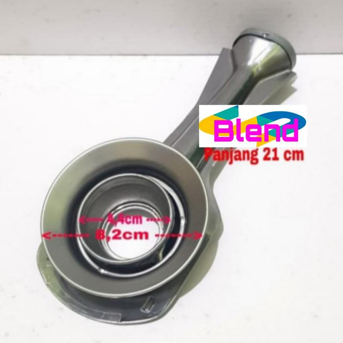 Cerobong Model Rinnai Besar Panjang STAINLES/Dudukan burner Kompor Gas - A0060