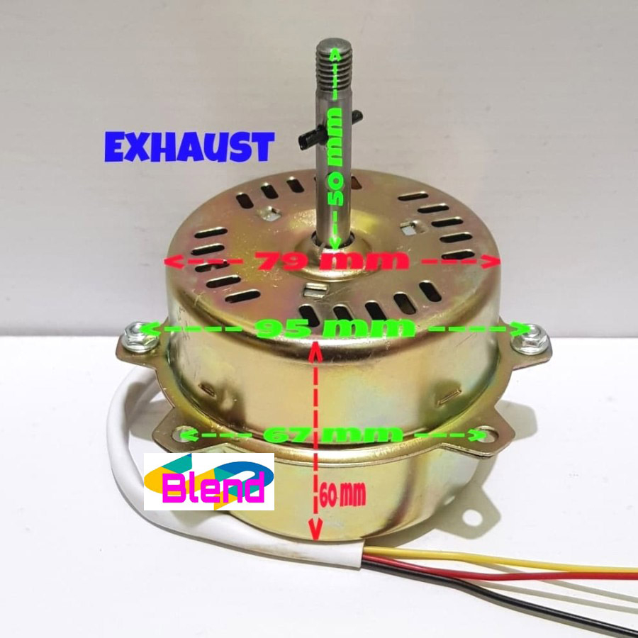 Dinamo Kipas EXHAUST Fan MULTI Model Maspion-Miyako-Cosmos-Sekai dll - C0007
