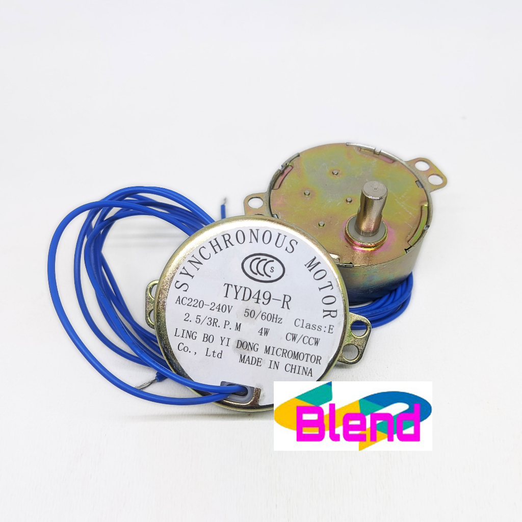 SYNCHRONOUS 5/6RPM Kipas Angin Rotary Rotari swing dinamo - C0100