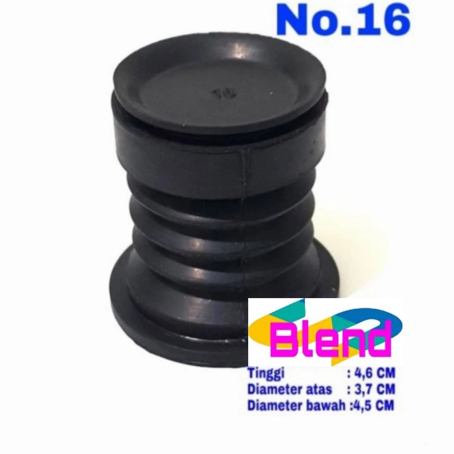 Seal Below MULTI No. 16-Klep Drain/Sil Karet Pembuangan Air Mesin Cuci