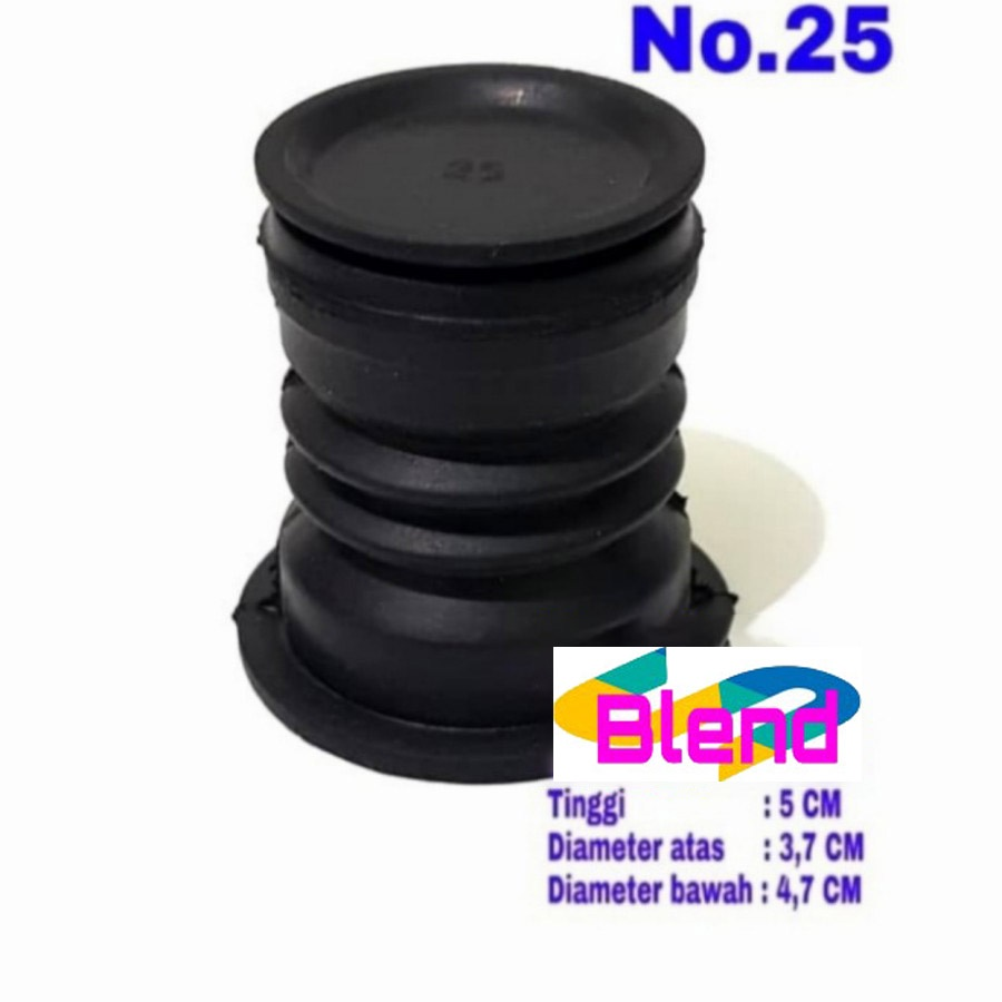 Seal Below MULTI No. 25-Klep Drain/Sil Karet Pembuangan Air Mesin Cuci - D0033