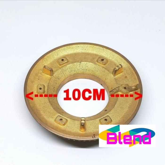 Burner JUMBO LAMA - Tungku Kuningan Kompor Model Rinnai Turbo Lama - A0018