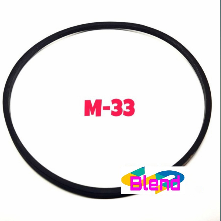 Vbelt M33 Mesin Cuci Multi Model Denpo/Fanbelt-Van V Belt/Panbel M-33 - D0158