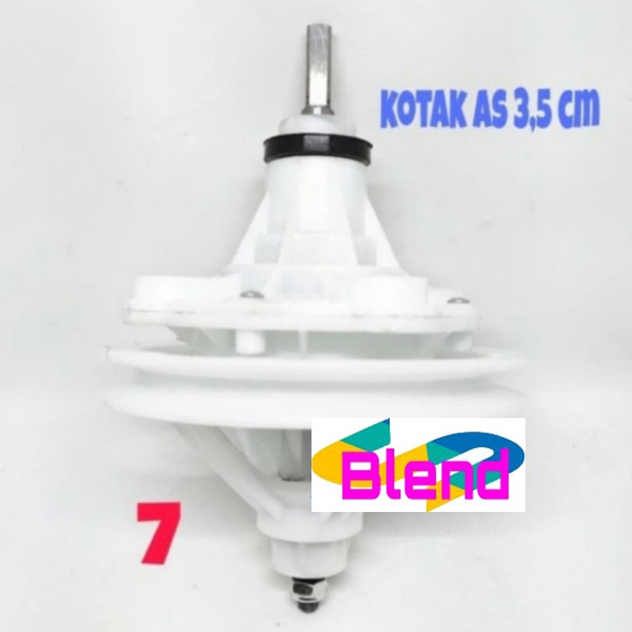 Gearbox Mesin Cuci No.07 Model Sanken AS KOTAK 3,5 cm/GirBox/Gearbok - D0078