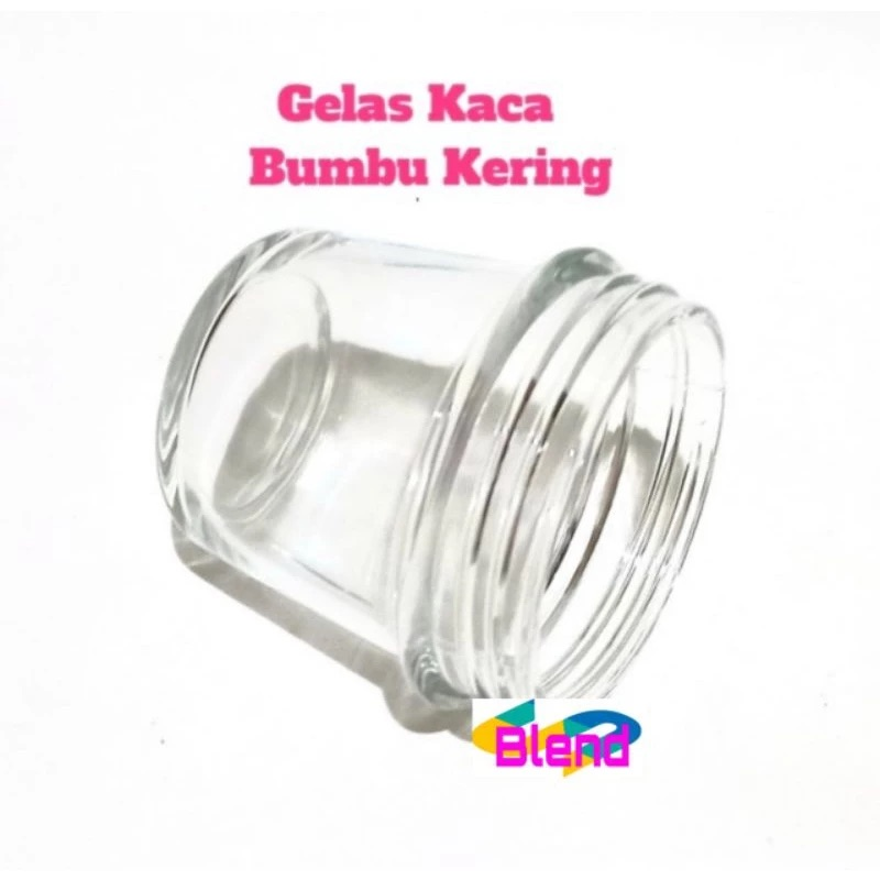 Gelas KACA Bumbu Kering Miyako Blender/ National-Gelas Gilingan Mill