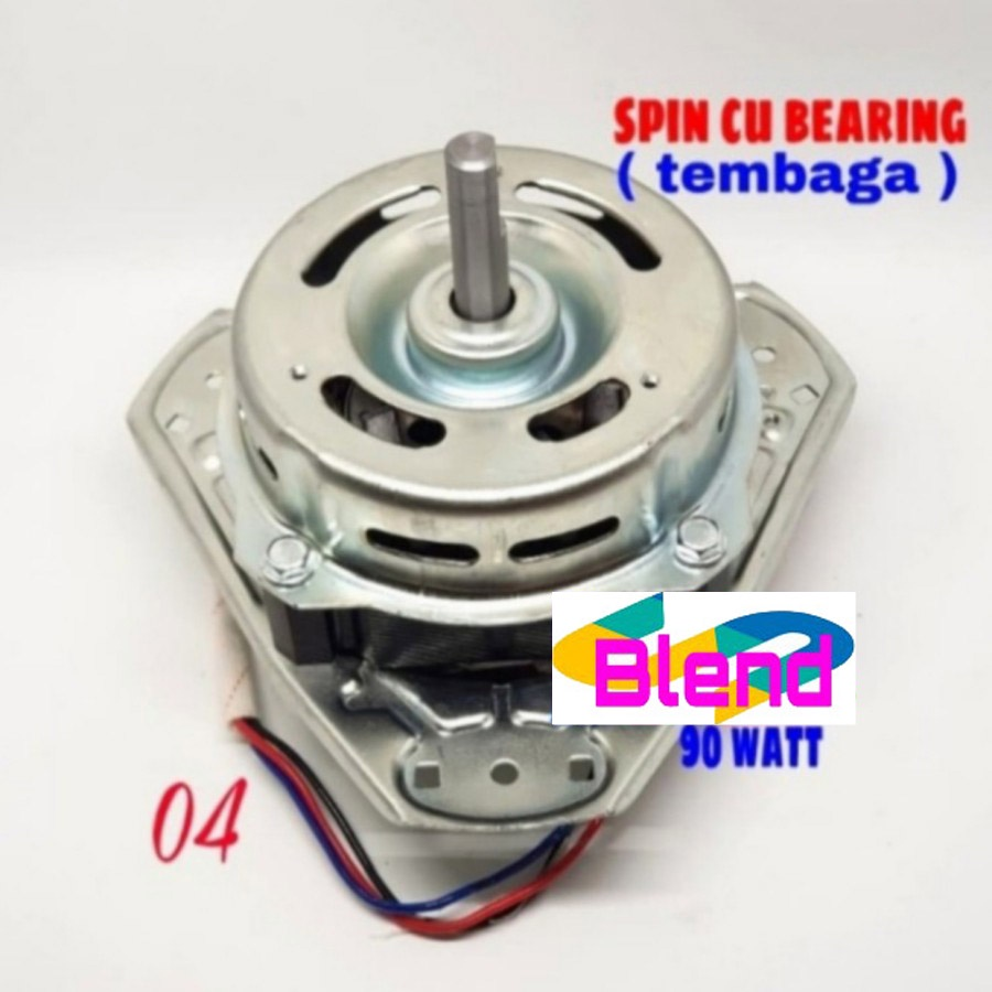 Dinamo No.04 Spin TEMBAGA BEARING Model LG Kaki 3 Mesin Cuci Pengering - D0056