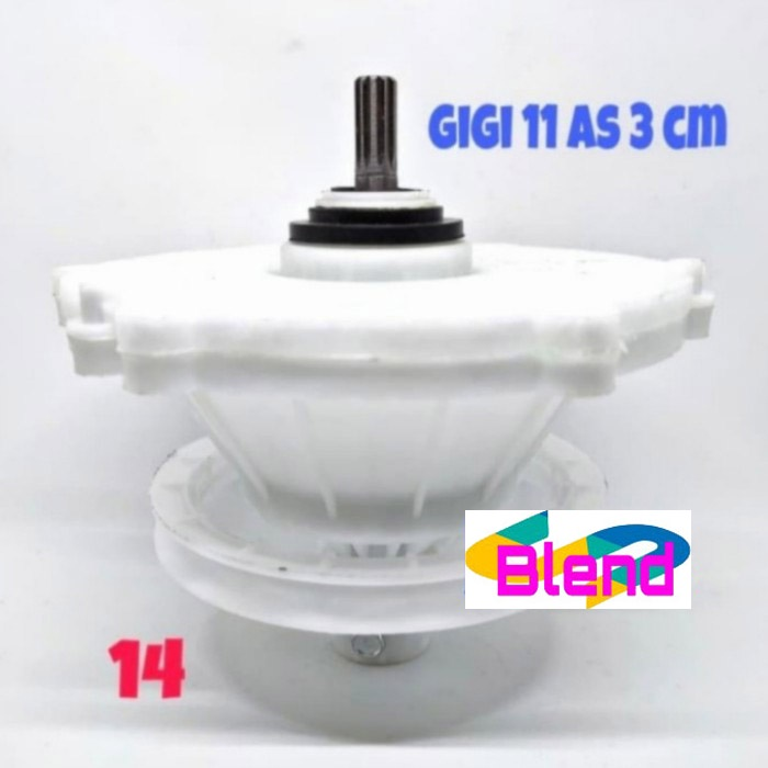 Gearbox Mesin Cuci No.14 Model LG AS GIGI 11 3cm/Gear box LGE 11z - D0085