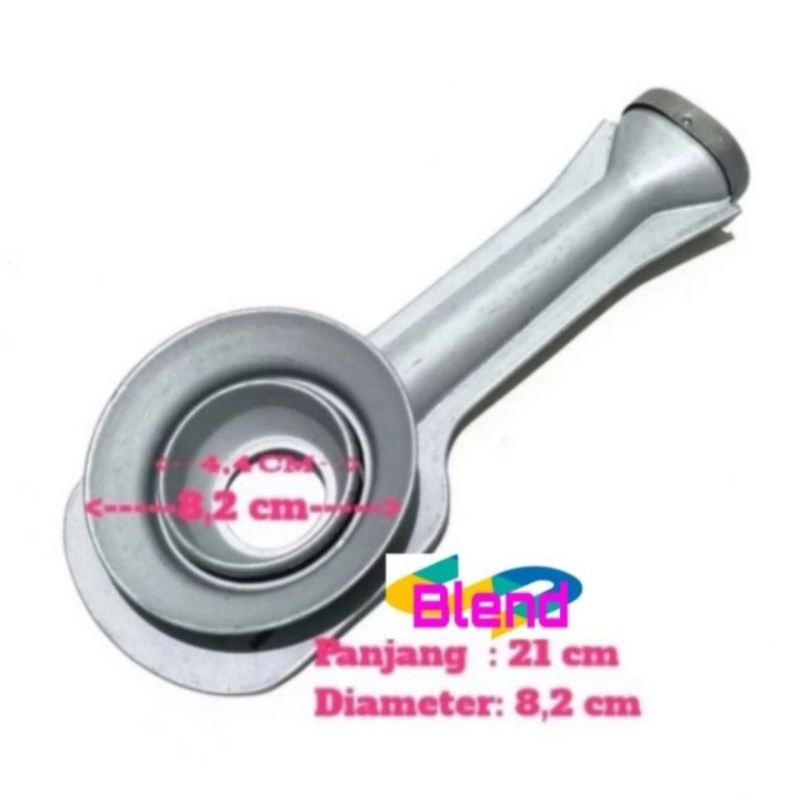 Cerobong Model Rinnai Besar Panjang Galvalum-Dudukan Burner Kompor Gas - A0064