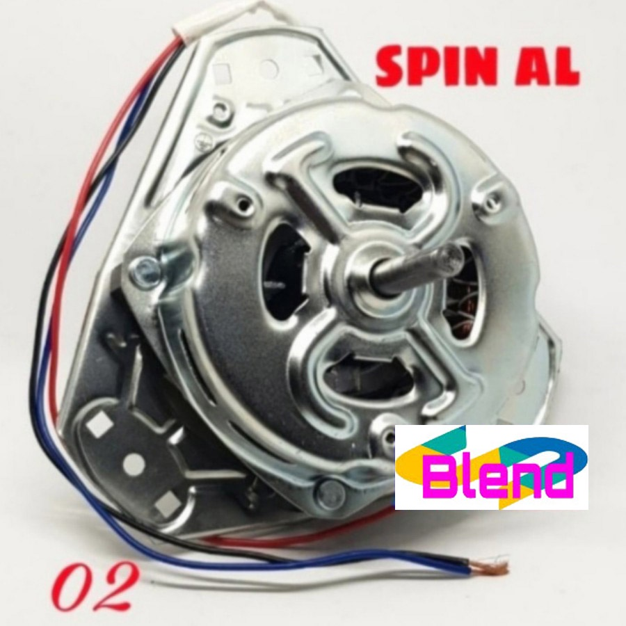 Dinamo No.02 Spin AL Umum Kaki 3 Mesin Cuci/Motor Dryer Pengering - D0054