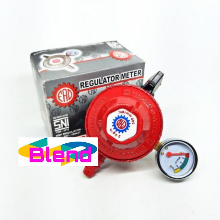 FAD Regulator Gas METER SNI-Tekanan Rendah - Dengan METERAN - Low Pres - A0170