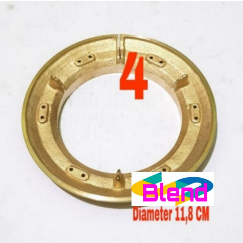 Burner Model Philips Besar MULTI - Kompor Hock - Milux - Sapporo - A0035