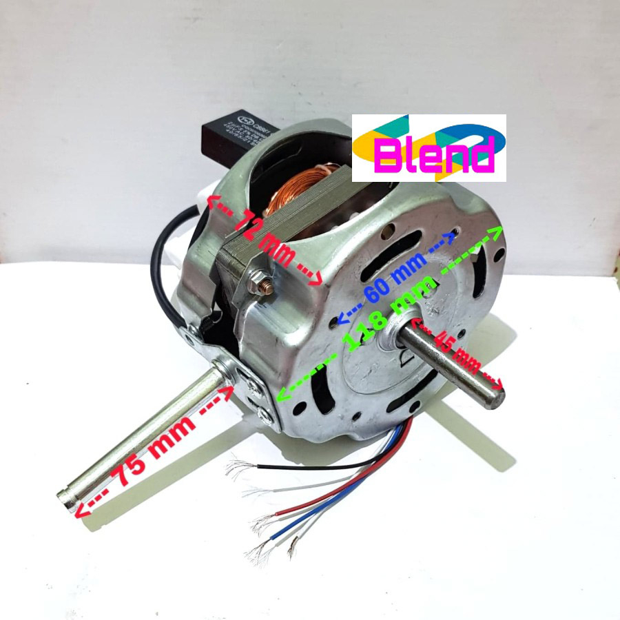 Dinamo Motor Model SEKAI Tornado Baling Baling Besi 18" Kipas Angin - C0014