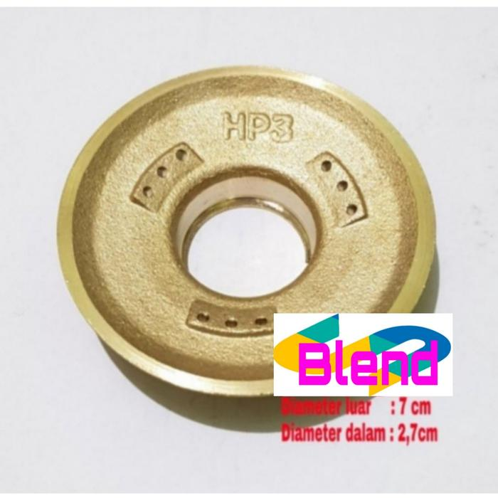 Burner Hp3 Model Hitachi-TDC-Todachi-Spare Part Kuningan Kompor Gas - A0020