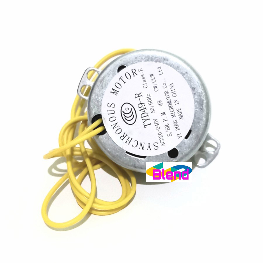 SYNCHRONOUS 5 RPM/Rotary/Rotari Motor Kipas Angin/Mesin Tetas Telur - C0121