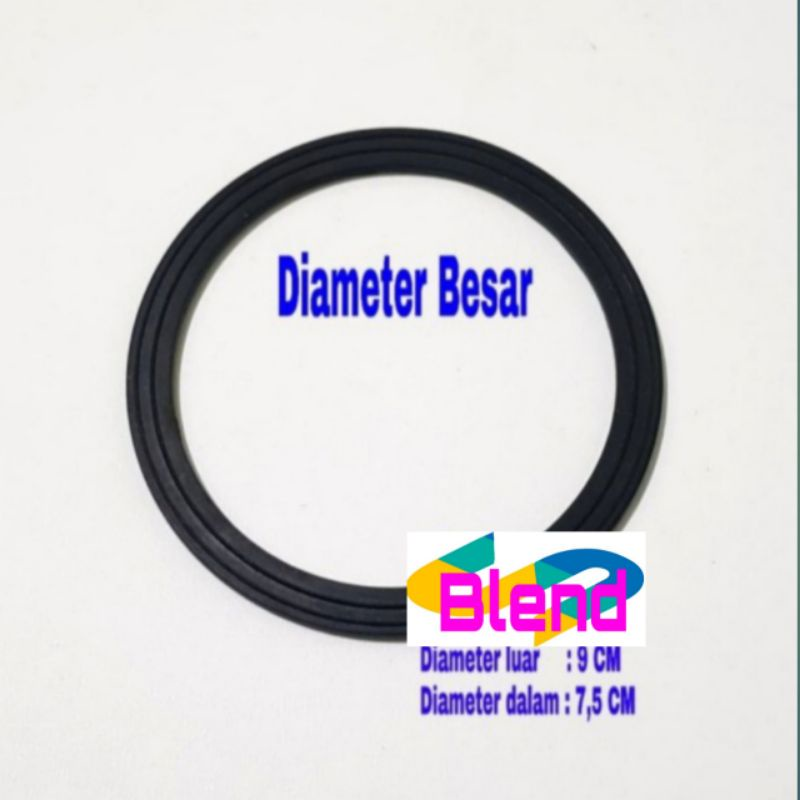 Seal Blender BUMBU Model Miyako Besar-Karet Pisau Mounting Gelas Bumbu - B0091