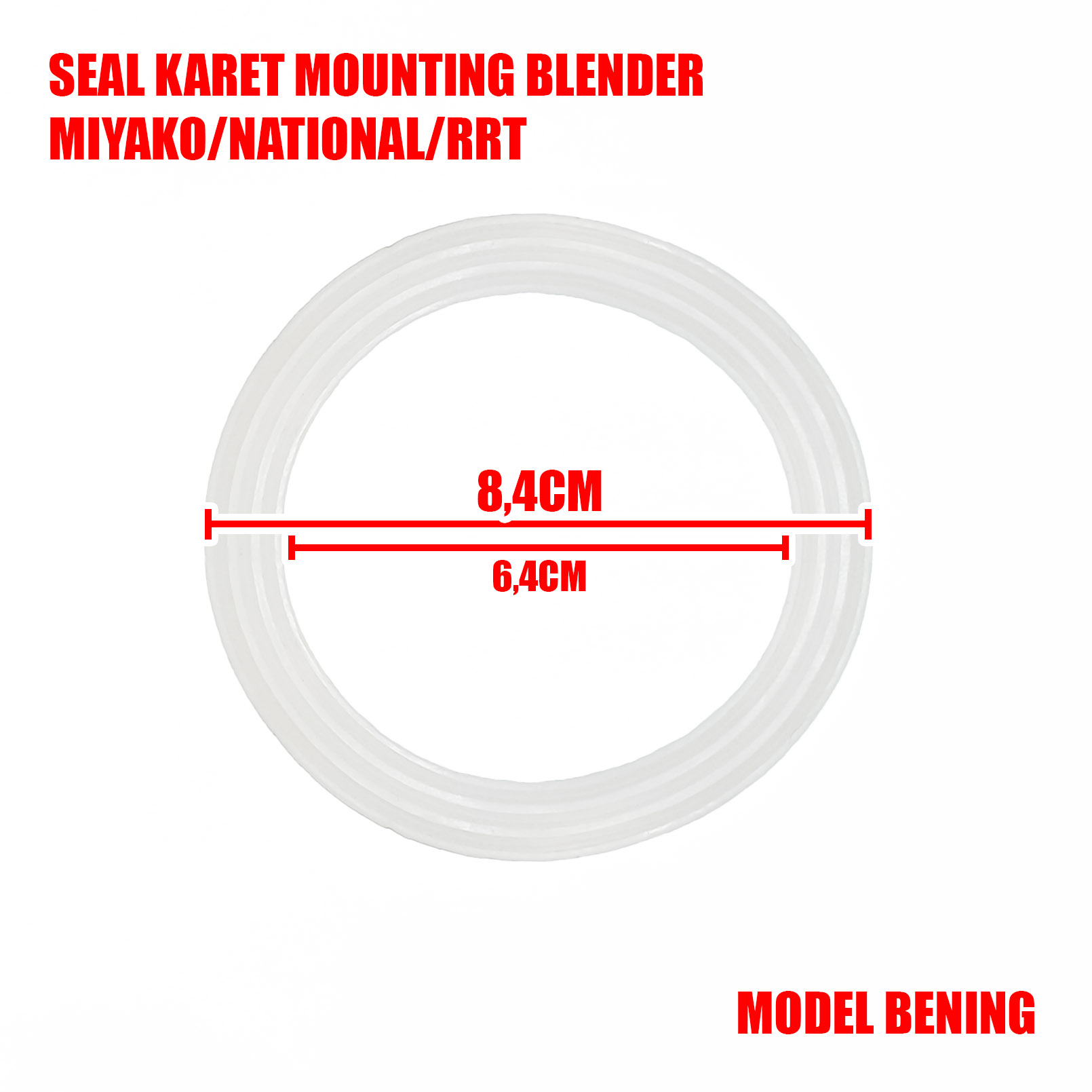 Seal Blender BENING Model Miyako sil Karet Mounting Silikon - B0121