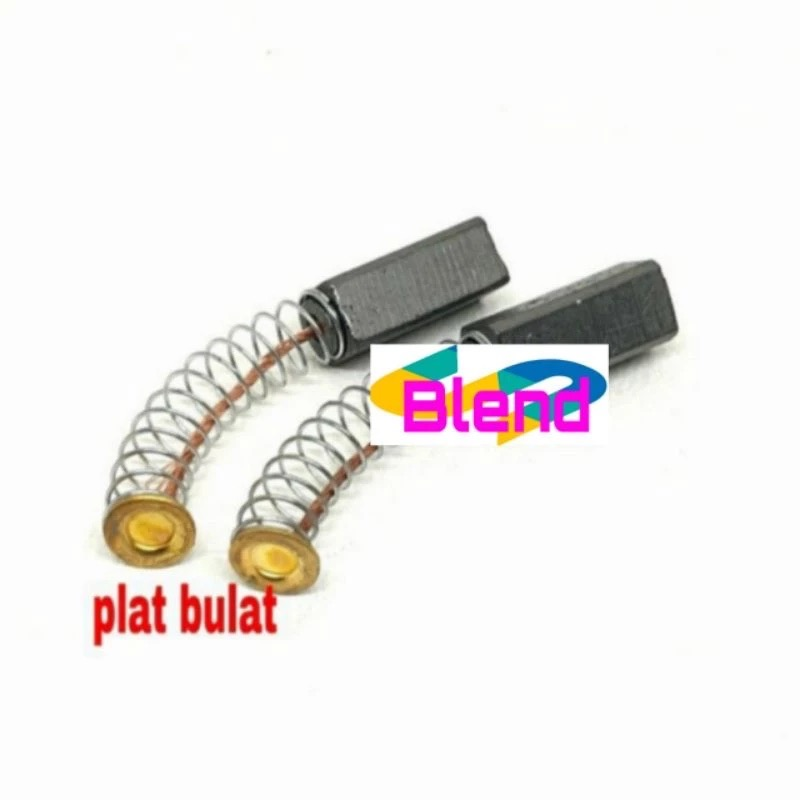 Arang Blender Plat BULAT Model Miyako Philips/Carbon Brush/Sepul/Spul